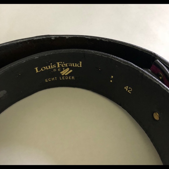 Louis Feraud Vintage leather and suede belt size42 - Picture 5 of 5